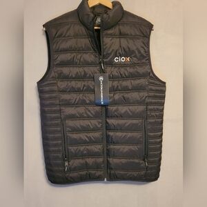 Stormtech Performance Black Puffer Vest for Men. Size M